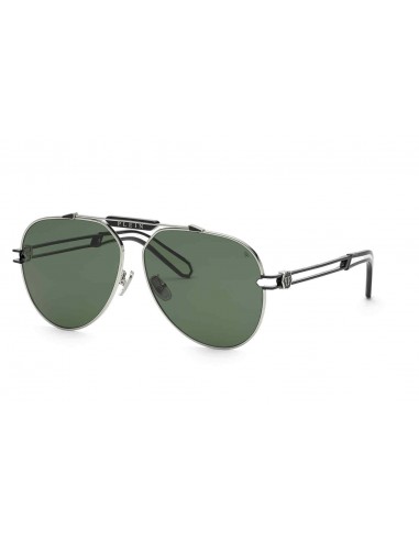 Philipp Plein SPP048M Sunglasses brillant des détails fins